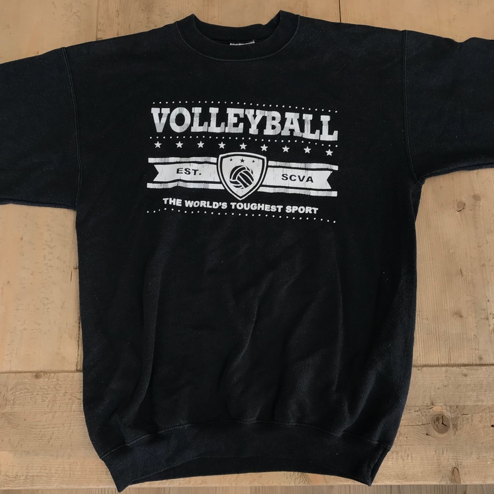 Volleyball Sweatshirt | Port and Company | size M